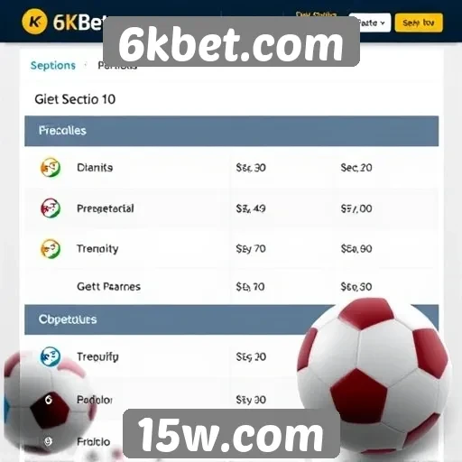 Opções de depósito e saque no 6kbet.com