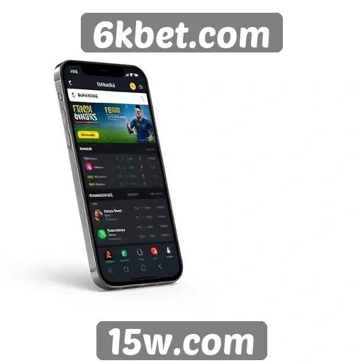 Experiência do usuário no 6kbet.com em dispositivos móveis