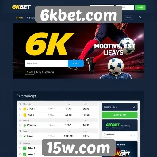 Novidades e promoções em 6kbet.com